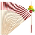 thumbnail image 1 of 400 Pcs Cocktail Picks for Appetizers,TGY 4.7 inch Long Decorative Toothpicks for Party,Bamboo Skewers Sticks for Fruits, Appetizers, Drinks, Charcuterie Boards, Party & Wedding Supplies, 1 of 5