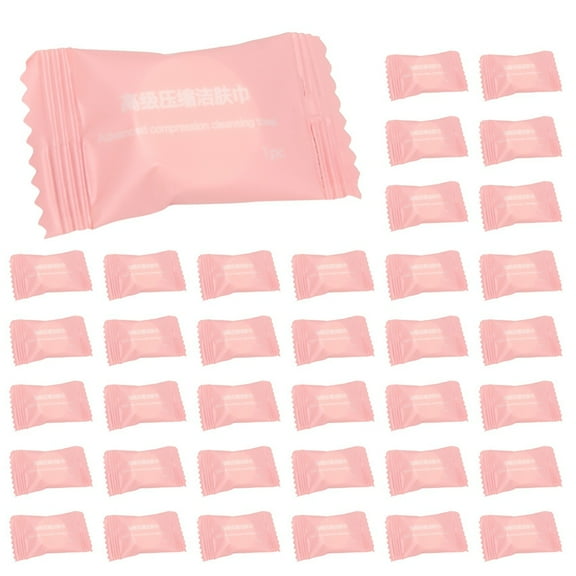 400 Pcs Compressed Towels Portable Disposable Compressed Cotton Coin Tissue Towel for Travel, Camping, Hiking