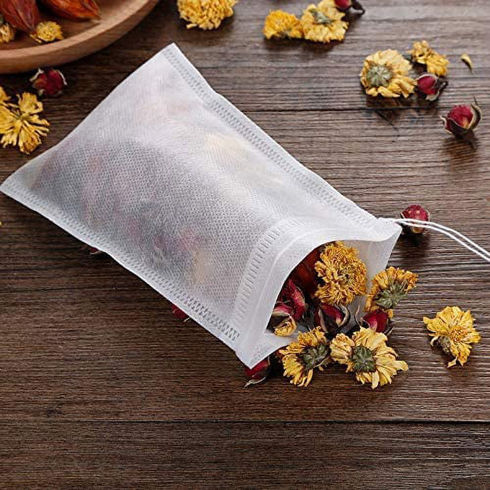 HOCTRAKA 200 Pcs Disposable Tea Filter Bags, 4 x 6 10 x 15cm India | Ubuy