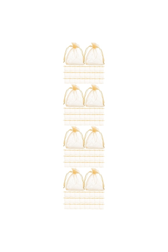 400 Pcs Sandbag Gift Bags Medium Size Drawstring Goodie Bags Souvenirs for Wedding Large Organza Bags Favor Bags