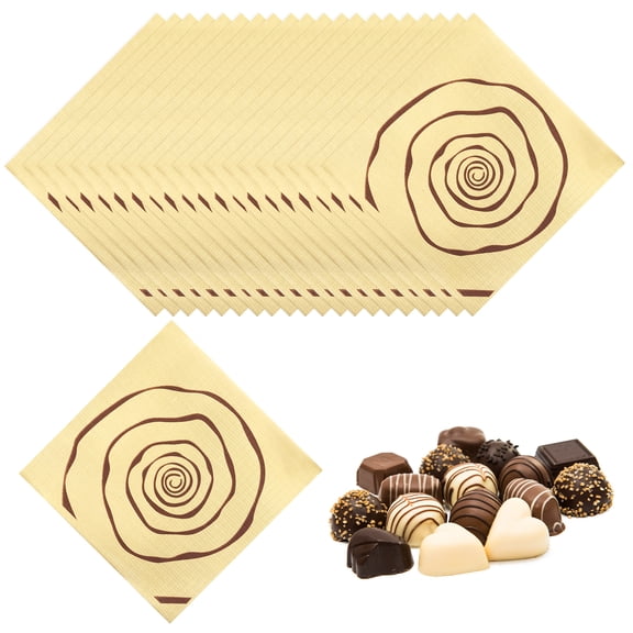 400 Pcs Foil Candy Wrappers, 3.9 x 3.9 Inch Chocolate Wrappers Square Candy Wrapping Papers for Food, Gold