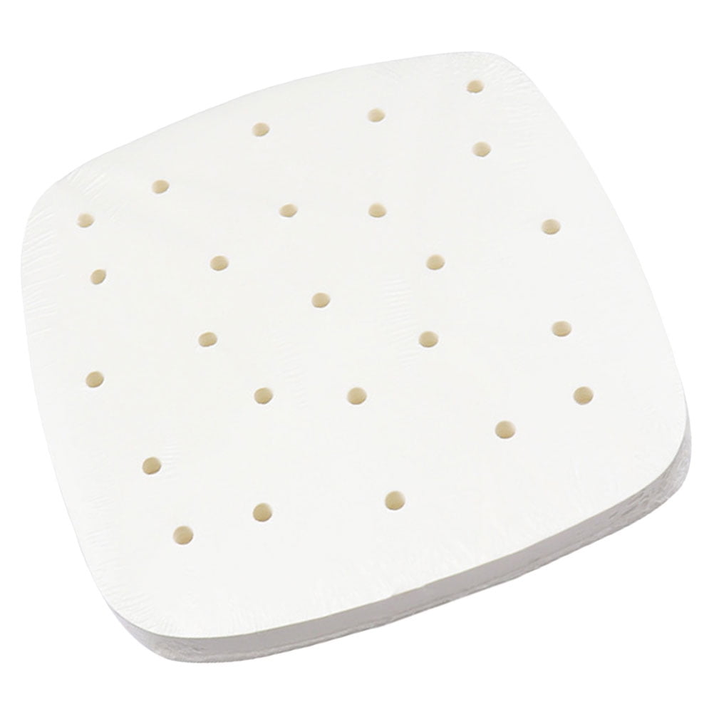 400 Pcs Fryer Paper Airfryer Liner Square Broiler Pan for Oven Papers