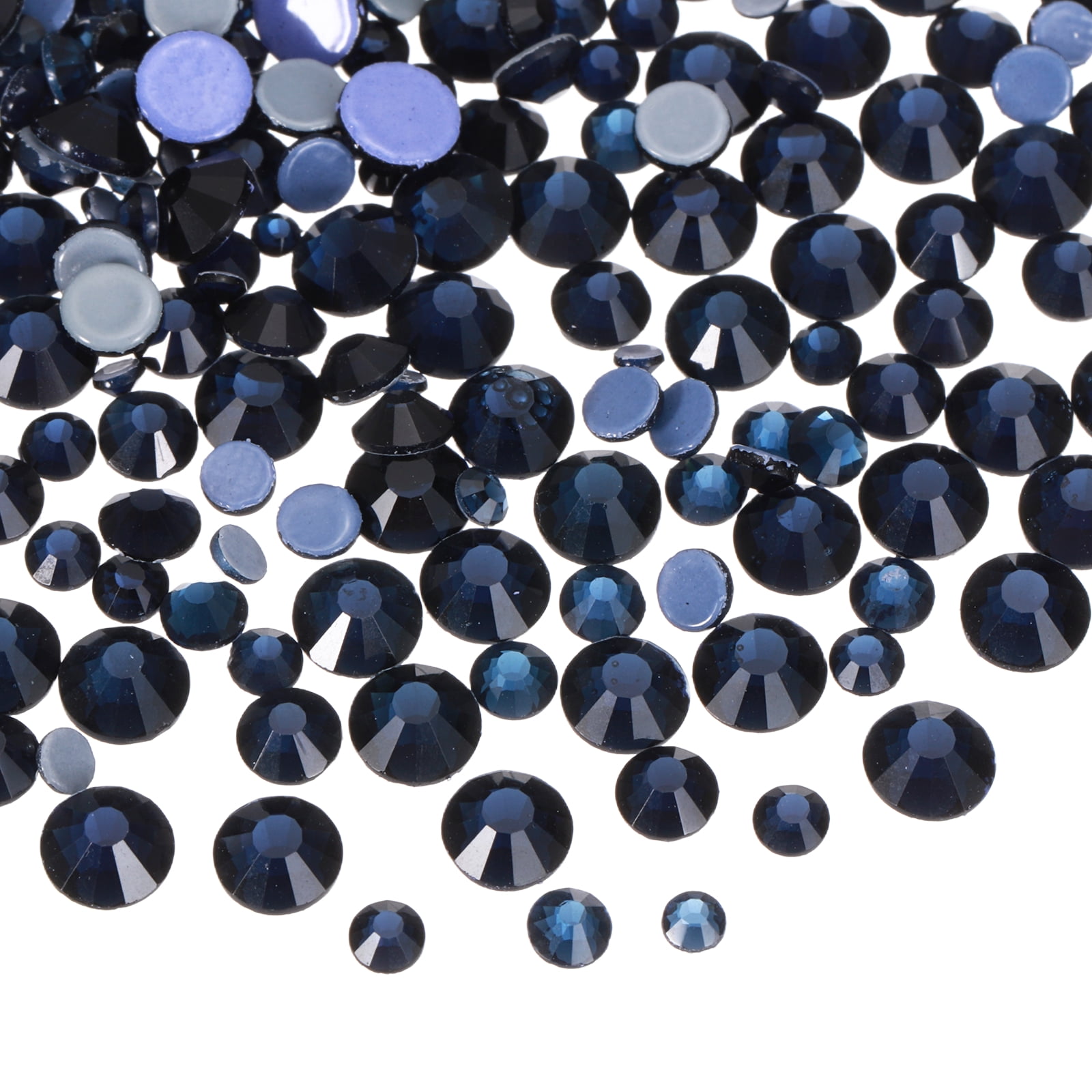 400 Pcs Hotfix Rhinestones Flatback Crystal Glass Gems with Clear Bag ...