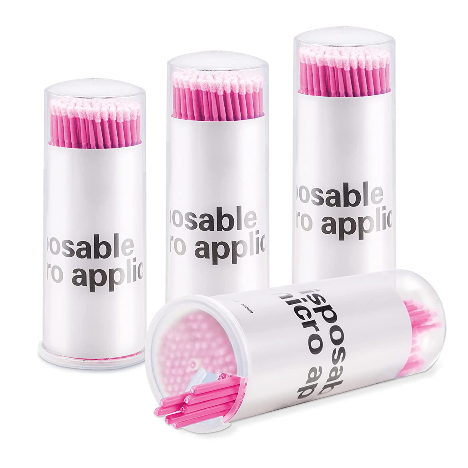 400 Pcs Microswabs Disposable Micro Brushes Microfiber Wands Dental