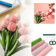thumbnail image 1 of 400 Pcs Pipe Cleaners DIY Flower Making Kit with Floral Wire Garden Tape & Flower Centers for Arts Crafts Wedding Decorations 400PCS, 1 of 7