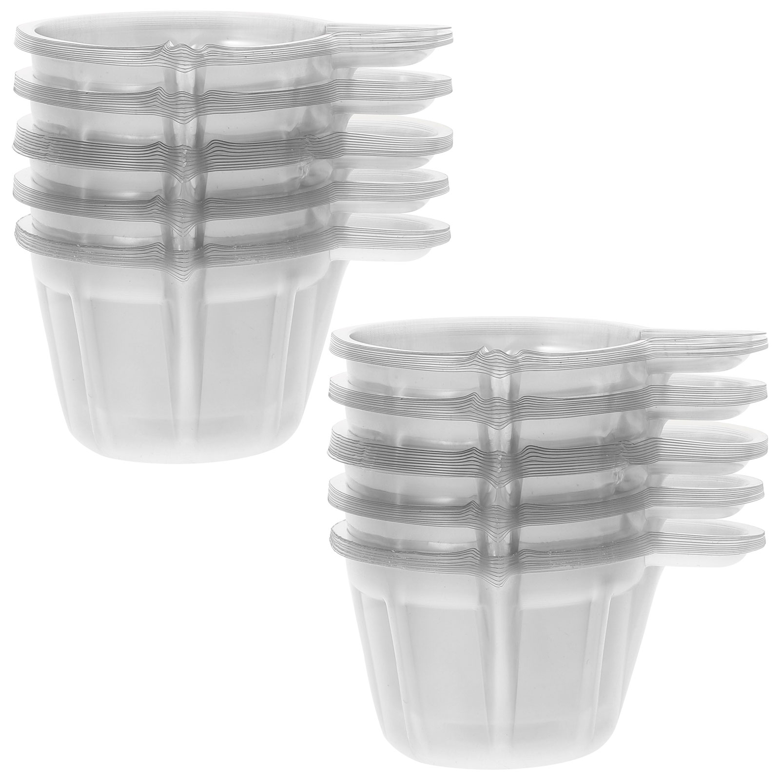 400 Pcs Plastic Cup Flexible Mixing Cups Resin Epoxy Nonstick