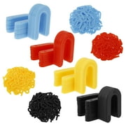 400 Pcs Plastic Shim Lightweight U Shape Tile Spacer for Leveling Multifunctional Horseshoe Shim for Marble and Ceramic Installation