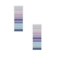 thumbnail image 1 of 400 Pcs Sticky Index Tabs, Sticky Note Tabs Colored Translucent Writable and Repositionable Book Flags Tabs Strip Index Page Tabs for Page Marking Classify File, 1 of 4