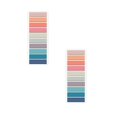 thumbnail image 1 of 400 Pcs Sticky Index Tabs, Sticky Note Tabs Colored Translucent Writable and Repositionable Book Flags Tabs Strip Index Page Tabs for Page Marking Classify File, 1 of 4