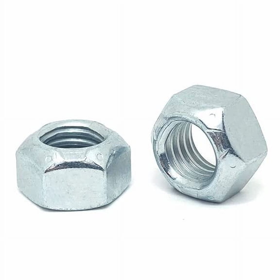 (400 Pieces) 1/4"-28 Grade 8 Hex Prevailing Torque Top Lock Nuts Zinc