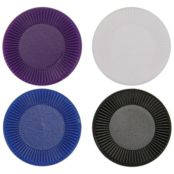 400 Pieces Plastic Poker Chips Game Chips 4 Colors Counter Card for Game Playing Countin ma1741