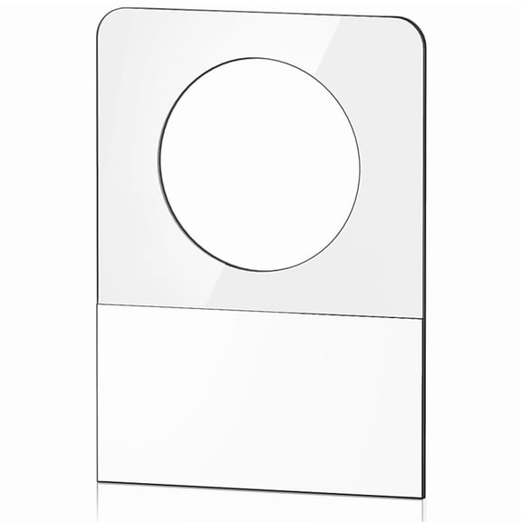 Hang Tabs, 400 Pcs Clear Sticky Hanging Tags Round Hole Self Adhesive Plastic Hang Tabs for Hanging Retail Display