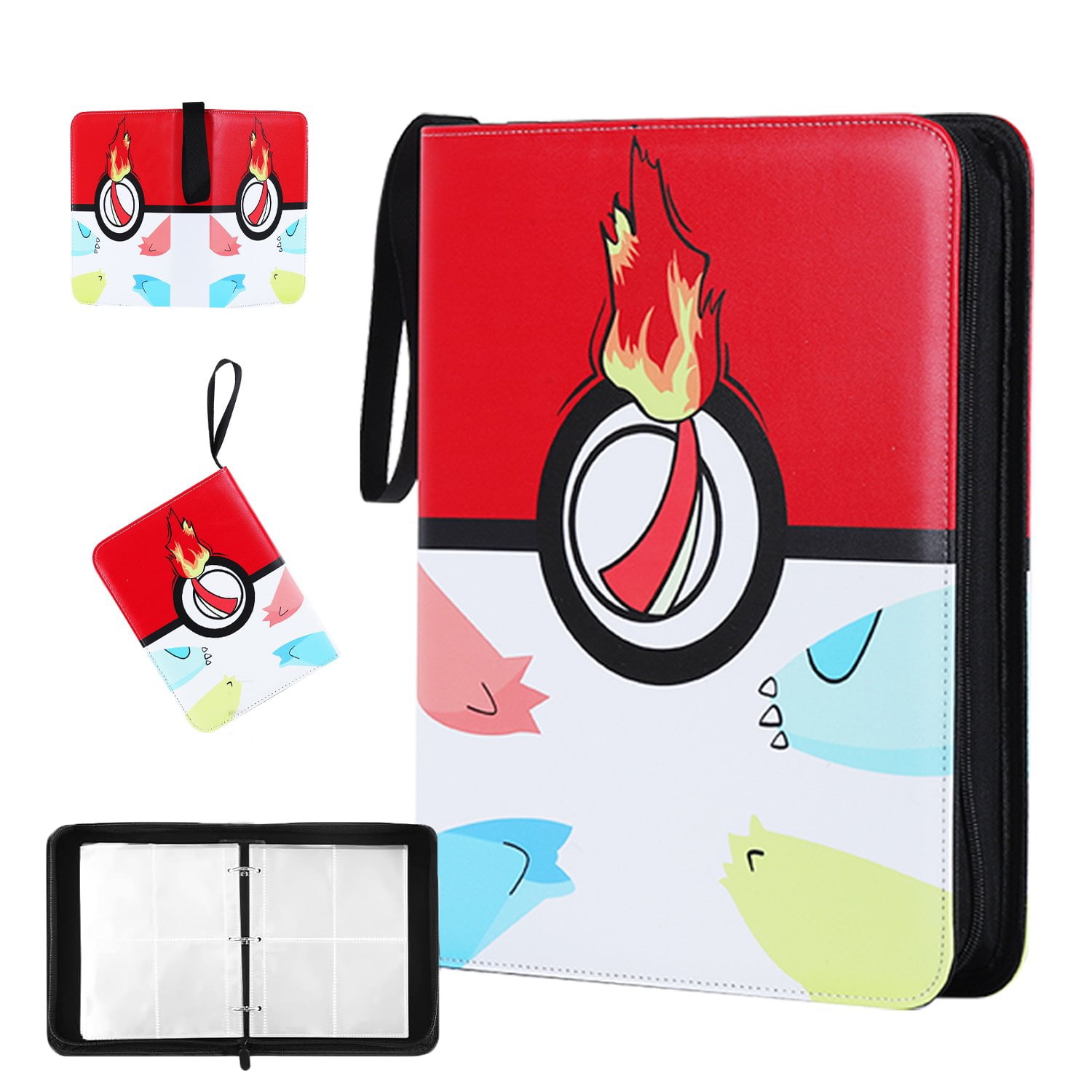 400 Pockets Card Holder Binder for Kids Gift, Trading Cards Album