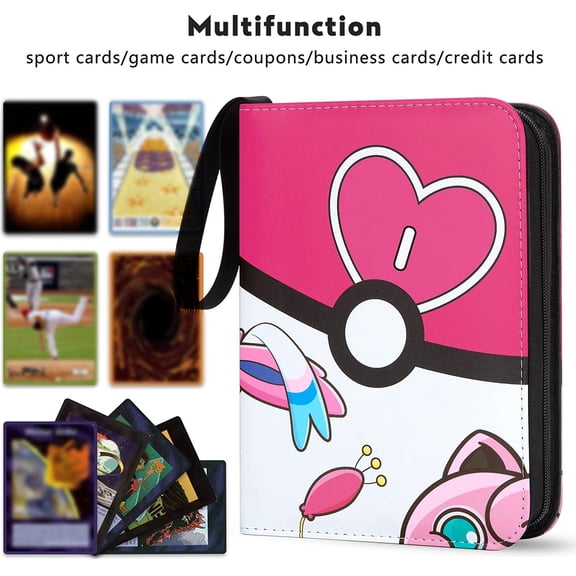 400 Pockets Cards Holder Binders, Game and Sports Cards Holders for Girls Boys Christmas Birthday Gift