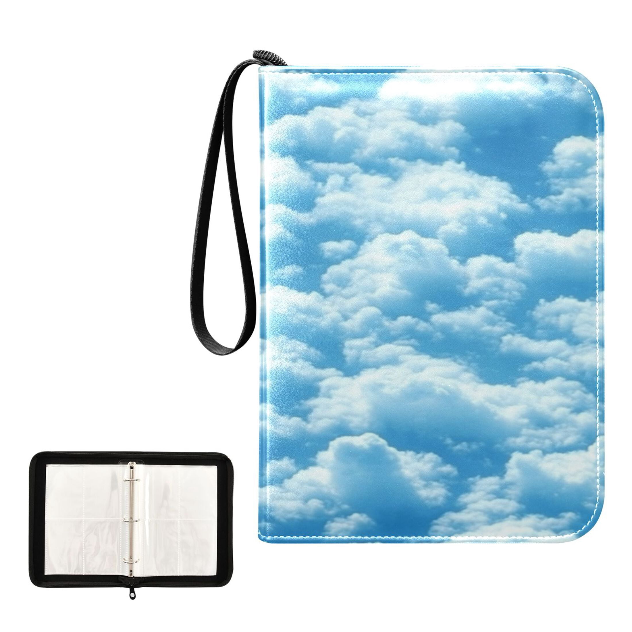 cloud card binder Ultra PRO Magic: The Gathering Final Fantasy Cloud, Planet's Champion 9 Pocket Premium Zippered PRO 38731 Up to 360 cards can be stored safely in archival Ultra PRO: MTG Final Fantasy