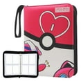 thumbnail image 1 of 400 Pockets Trading Cards Album,Card Binder 4-Pocket, Scrapbook Bag, Cards Collector Album Holder Fits 400 cards with 50 removable sheets, 1 of 5