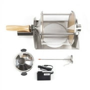 400 Quartz Glass Drum Gas Coffee Bean Roasting Machine Heating Home Roaster