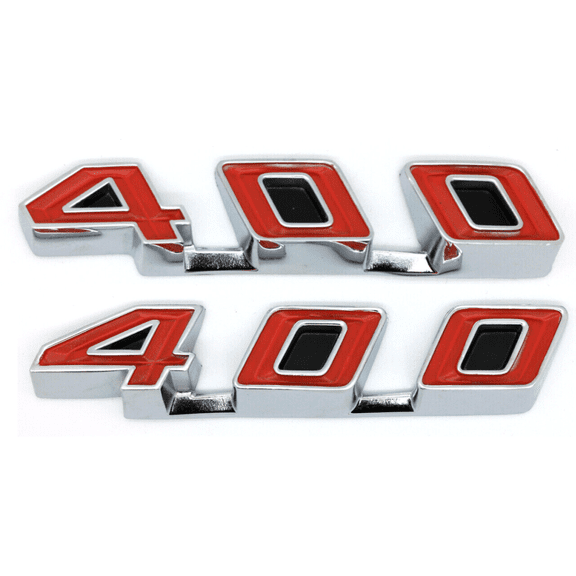 400 Rocker Panel Emblem Set For 1968-1972 Pontiac GTO LeMans Tempest USA Made
