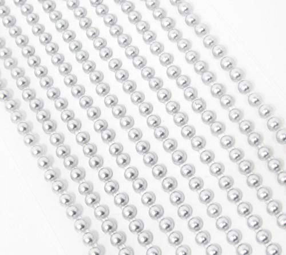 400 Self Adhesive Pearls 6mm Small Round Pearl Stick On Adhesive Beads