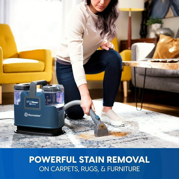 400 Series Portable Carpet & Upholstery Spot Cleaner Machine, 15Kpa Power Suction With Versatile Tools For Pets, Area Rugs And Couches