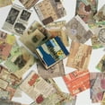 thumbnail image 1 of 400 Sheets Craft Paper Retro Background Decoration Paper Writing Pad Memo Pad, 1 of 7