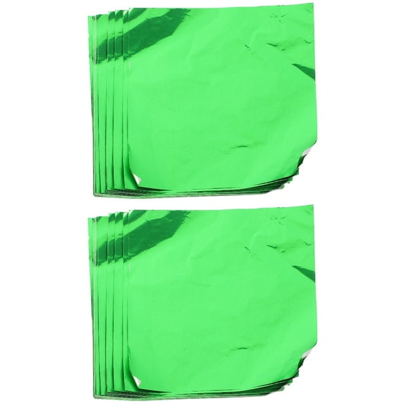 CIMAXIC Candy Foil Wrappers Green Food-Grade Material for Cleaning Use
