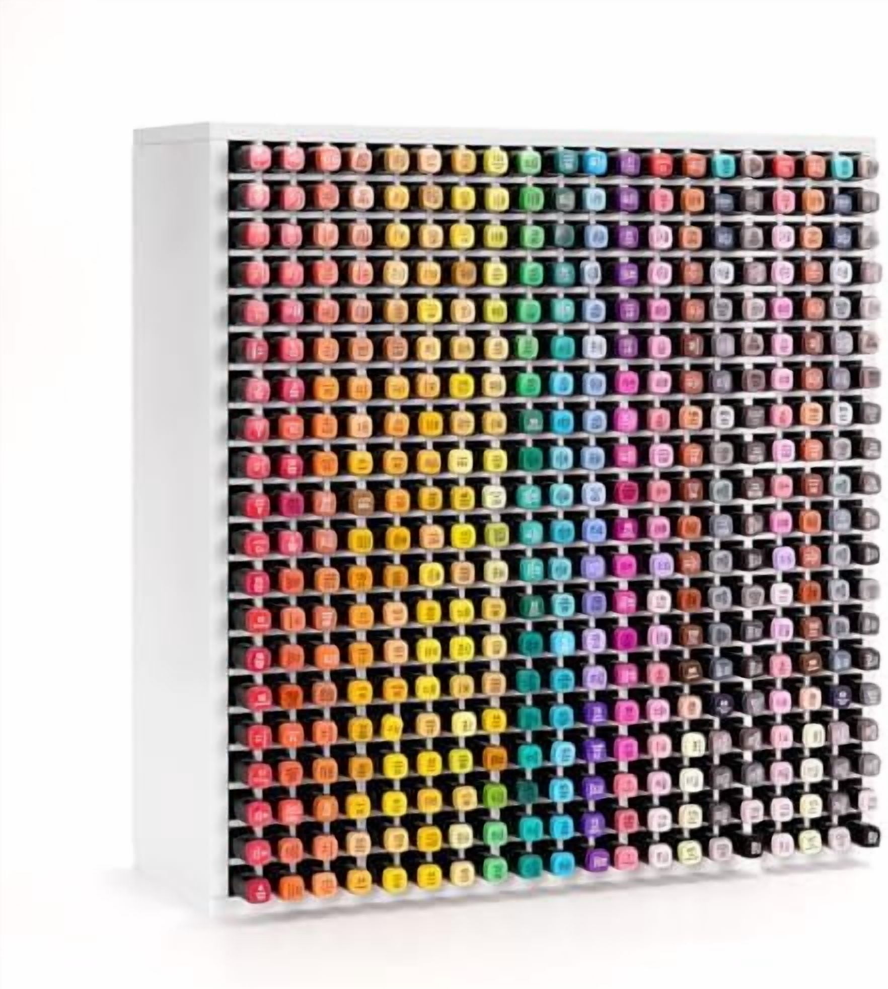 400 Slots Marker Organizer for Desk, Stackable Alcohol Marker Storage ...