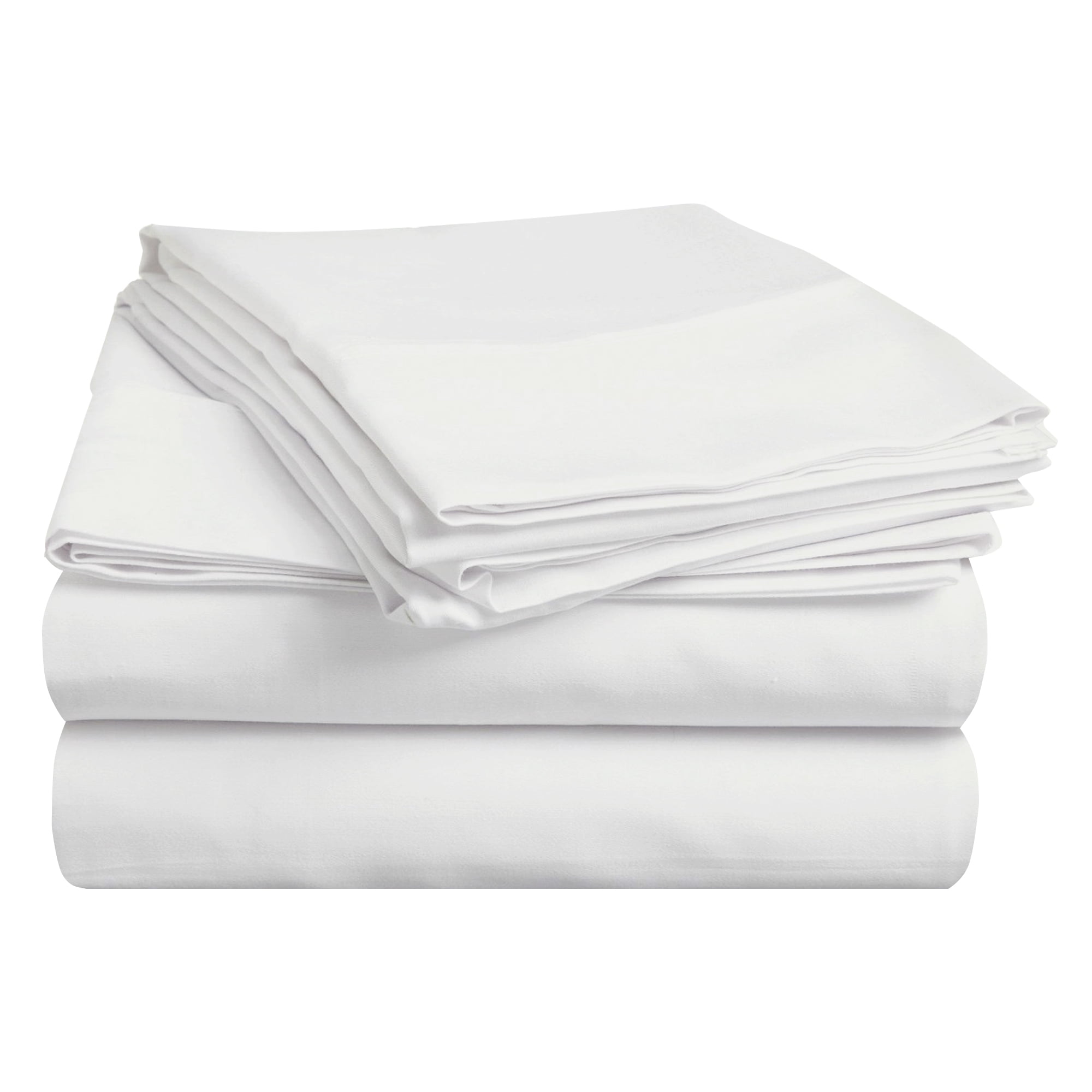 400-Thread Count 100% Egyptian Cotton Bedding Sheets & Pillowcases, 4-Piece Sheet Set by Impressions -Twin