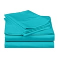 thumbnail image 1 of 400-Thread-Count 100% Egyptian Cotton Sheet Set, 4-Piece Sheets Sets, 10" Deep Pocket of Fitted Sheet - Full XL, Taupe Solid, 1 of 7