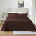 thumbnail image 1 of 400 Thread Count 4 Piece Quality Sheet Set 10 Inch Deep Pocket 100% Egyptian Cotton Color Colclate Stripe Size Queen, 1 of 6