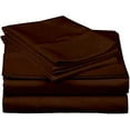 thumbnail image 1 of 400 Thread Count 4 Piece Quality Sheet Set 21 Inch Deep Pocket 100% Egyptian Cotton Color Colclate Solid Size California King, 1 of 4