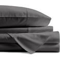 thumbnail image 1 of 400 Thread Count - Boat Sheet Set 4 Piece - 100% Egyptian Cotton - 12" Deep Pocket - Extra Soft and Luxury - Universal - XL - V Berth Size Fits Perfectly - Dark Gray Solid., 1 of 5