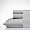 thumbnail image 1 of NAUTICA - Regatta Luxury Sateen Cotton Queen Sheet Set Grey, 1 of 2