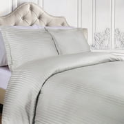 400 Thread Count Egyptian Cotton Duvet Set, King/ California King, Platinum