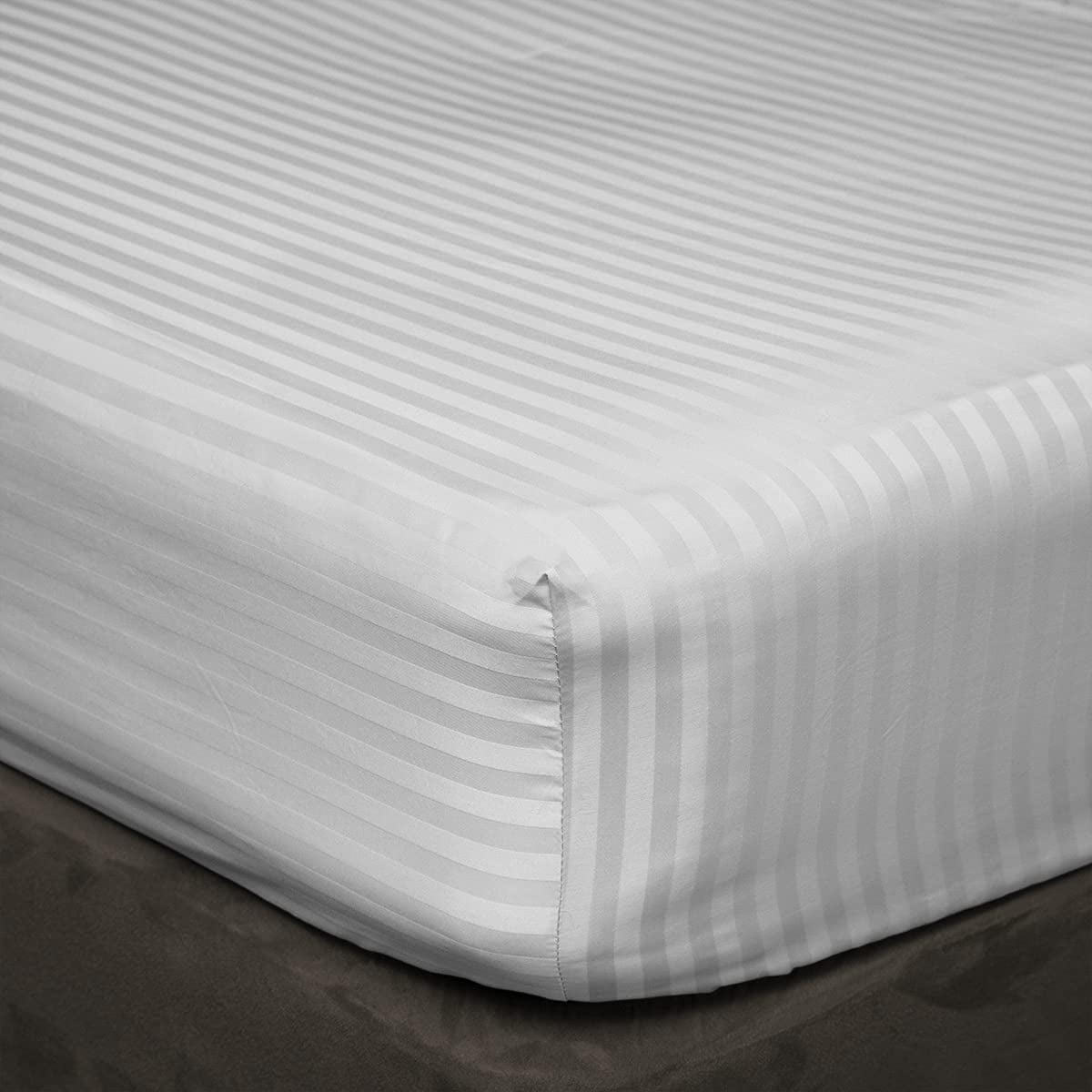 400 Thread Count TwinXL Size 30" Inch Deep Pocket 3 Piece Fitted