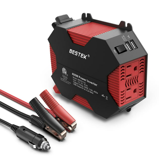 EverStart 750 Watts Portable Slim Inverter with Digital Display and