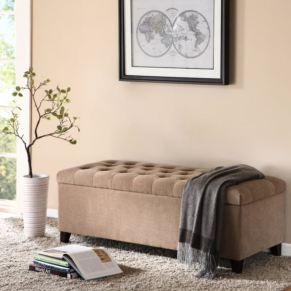 400 - lb Capacity - Interior Storage Bench - Home Use - Supports Heavy Loads