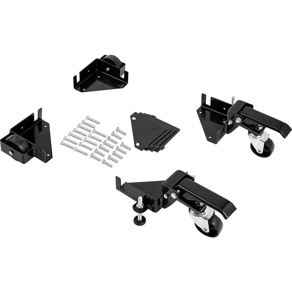 400 lbs Mobile Base, Universal Adjustable Power Tool Stand with Swivel Casters for Band Saw Woodworking Equipment Machinery