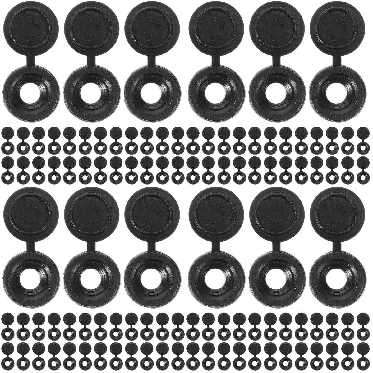 400 pcs Screw Cover Decorative Screw Cap Decorative Screw Cover Cap ...