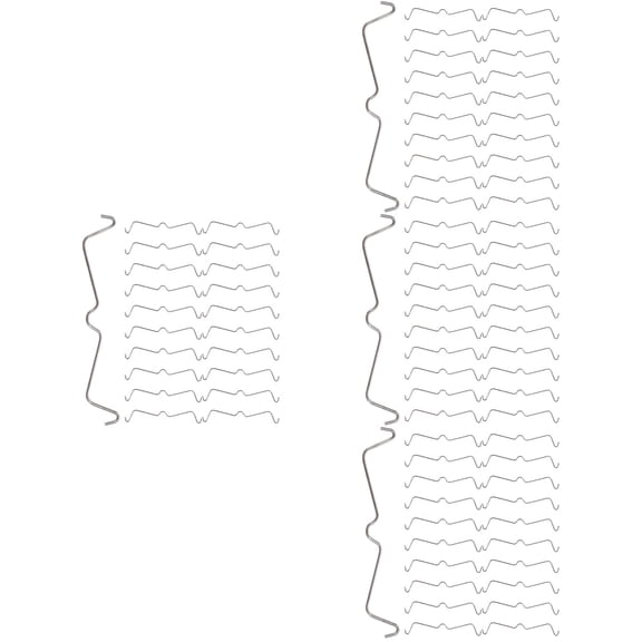 400 pcs Stainless Steel Peg Hook Locks Clips for Pegboard Securing Hooks Metal Pegboard Accessories