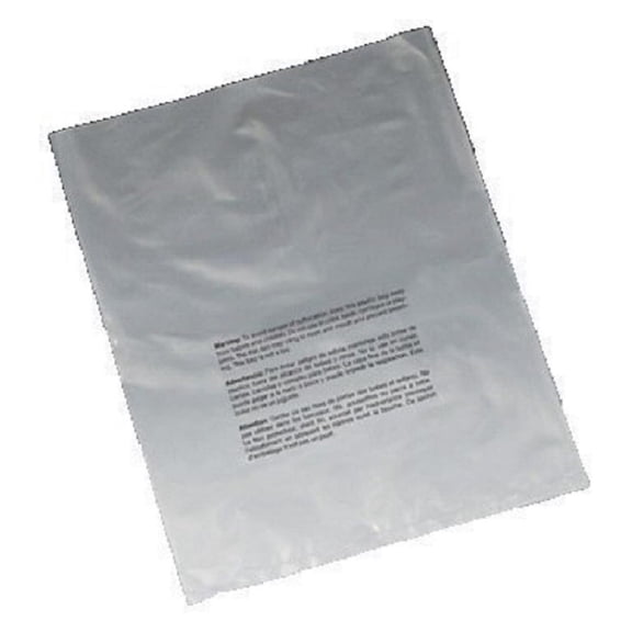 ! 400 piece Self Seal Suffocation Warning Combo Pack 1.5 mil Bags: 4 sizes. 100 each: 6x9, 8x10, 9x12, 11x14. Made in the U.S.A.
