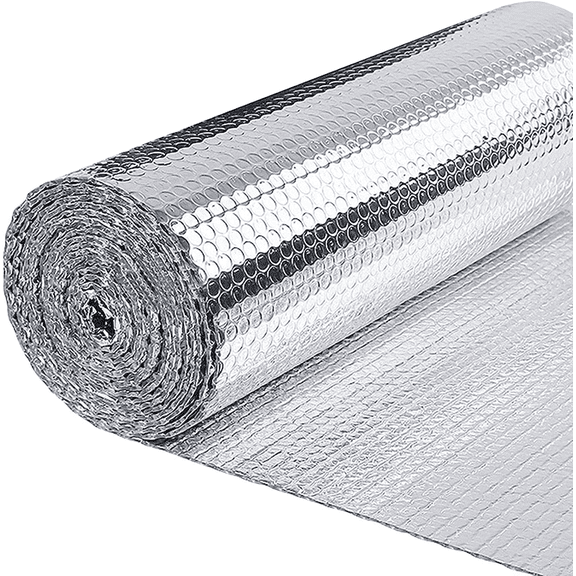 400 sqf Bubble Reflective Foil Film Mylar 4' X 100' Roll
