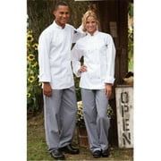 4000-4010 Classic Basic Baggy Chef Pant with 3" Elastic Waist in Houndstooth - 6XLarge