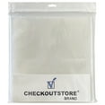 thumbnail image 1 of 4000 CheckOutStore Clear Plastic CPP for 7" Vinyl 45 RPM Record Album Covers (Outer Sleeves), 1 of 2