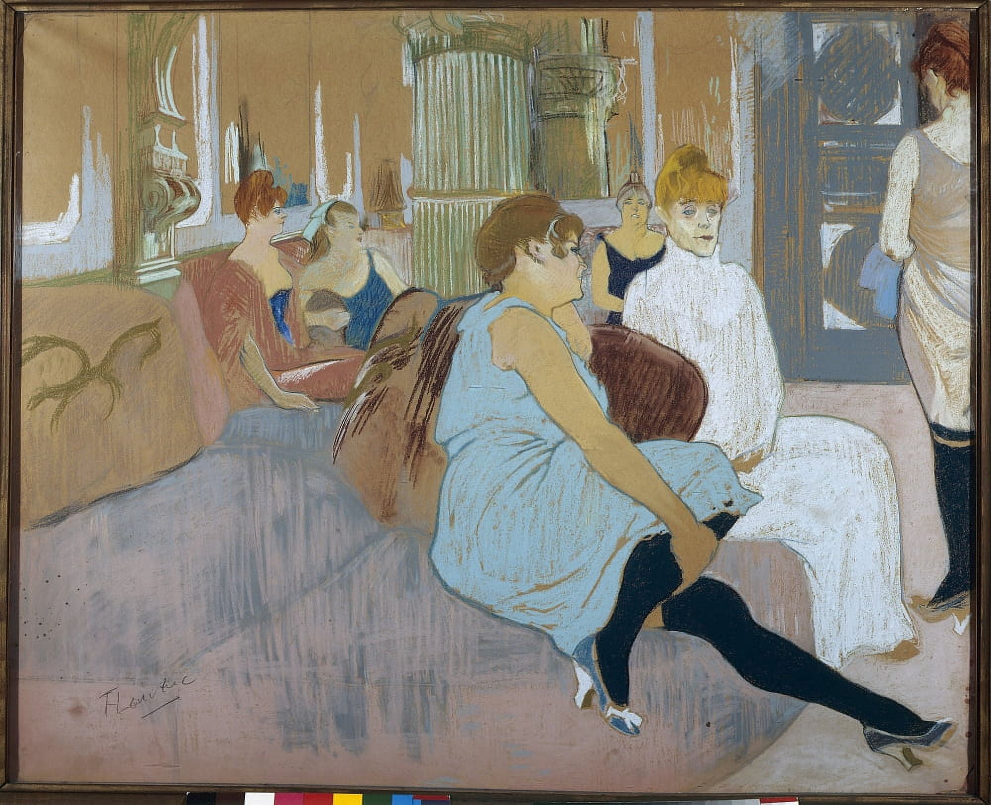 4000 Henri De Toulouse Lautrec (1864-1901) French School Canvas Art - (36 x 24)