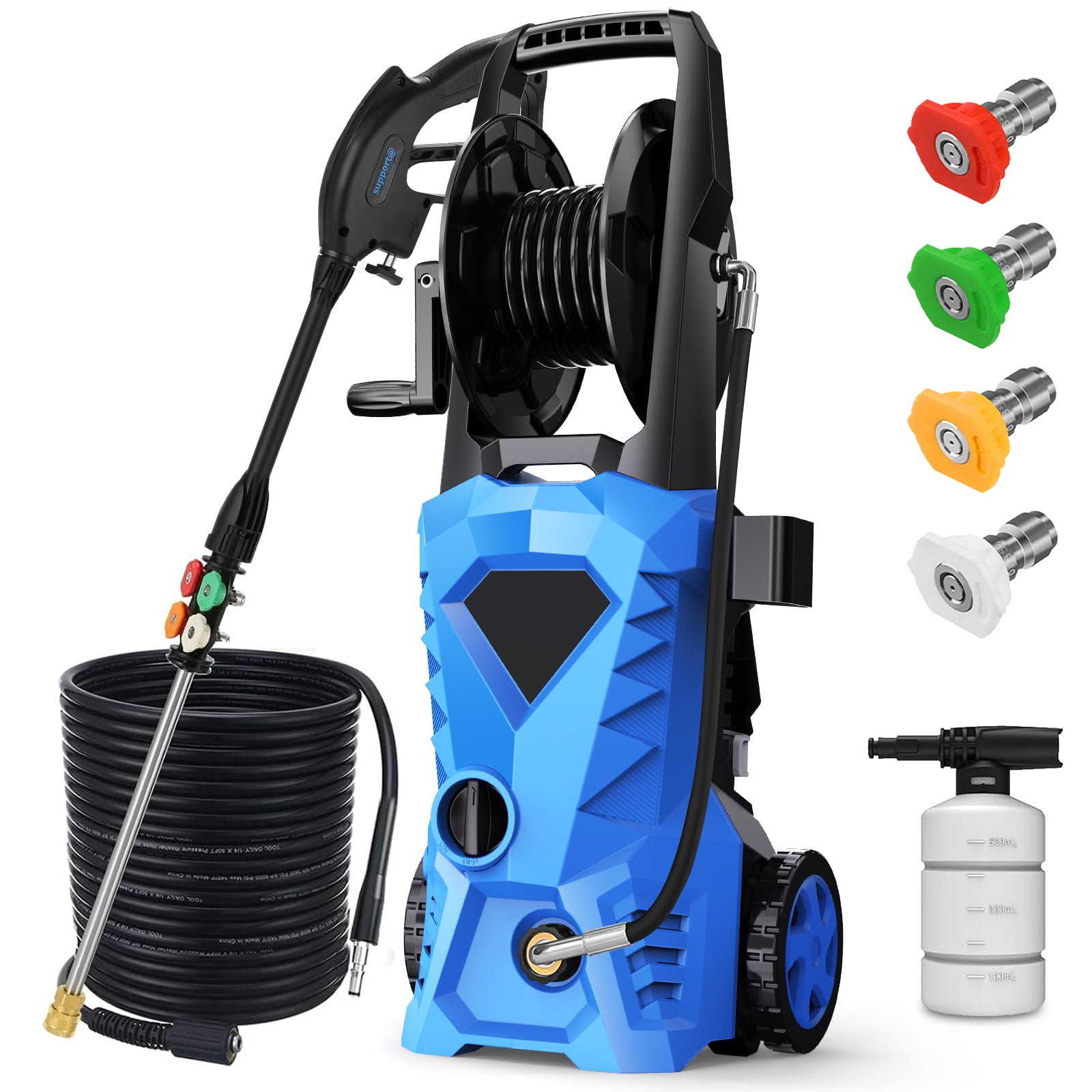 4000 PSI Electric Pressure Washer 2024 Newest 2.8 GPM High Power Washer