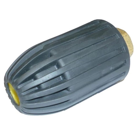 4000 PSI Turbo Nozzle with .25 in. F 194 Degree Max Temp. and 3.9 Nozzle Size - Yellow