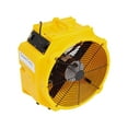 thumbnail image 1 of AM 4000 Portable Wind Tunnel Air Mover Circulator Equipment, 4000 CFM High-Thermal Resistant Max Performance Professional-Grade, Carpet Dryer, Floor Blower, Utility Fan, Pest Bed Bug Treatment, Yellow, 1 of 3