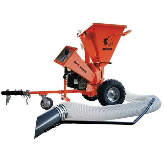 4000 RPM 3 in. 7 HP 3-in-1 Gas Wood Chipper Shredder Vacuum Kit