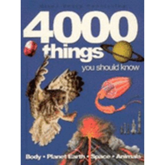 Pre-Owned 4000 Things You Should Know (Paperback) 1842363182 9781842363188